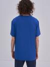 Pánske modré voľné tričko ALLISER 402